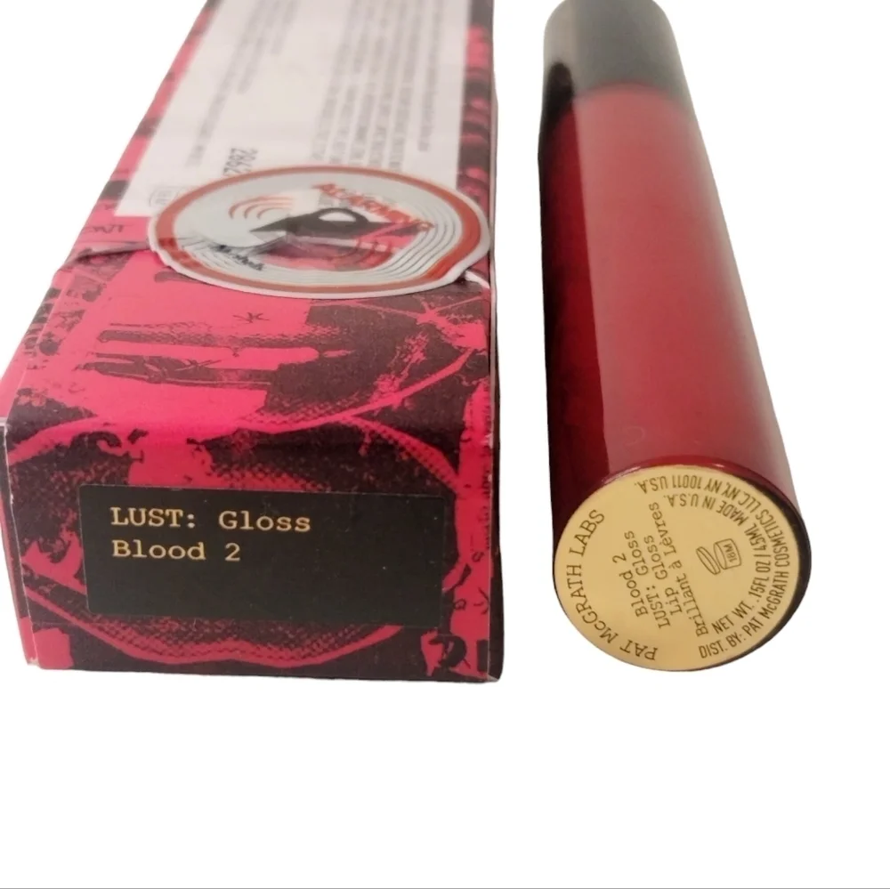 PAT Mc GRATH LABS LUST: Gloss BLOOD 2 Limited‎ Quiet Luxury Feminine Sexy Flirty